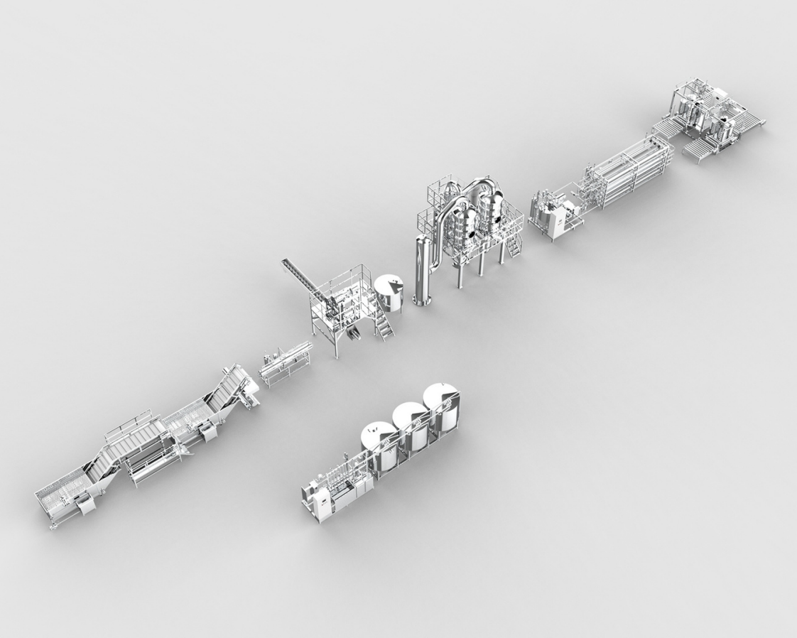 YGT Vegetable Processing Plant Завод по переработке овощей YGT
