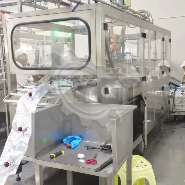 Непрерывный автоматический асептический асептический наполнитель BIB