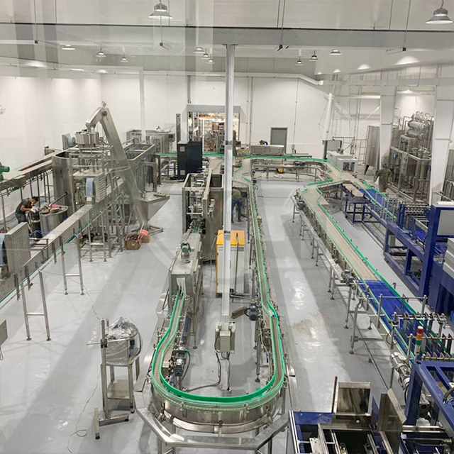 Линия производства напитков